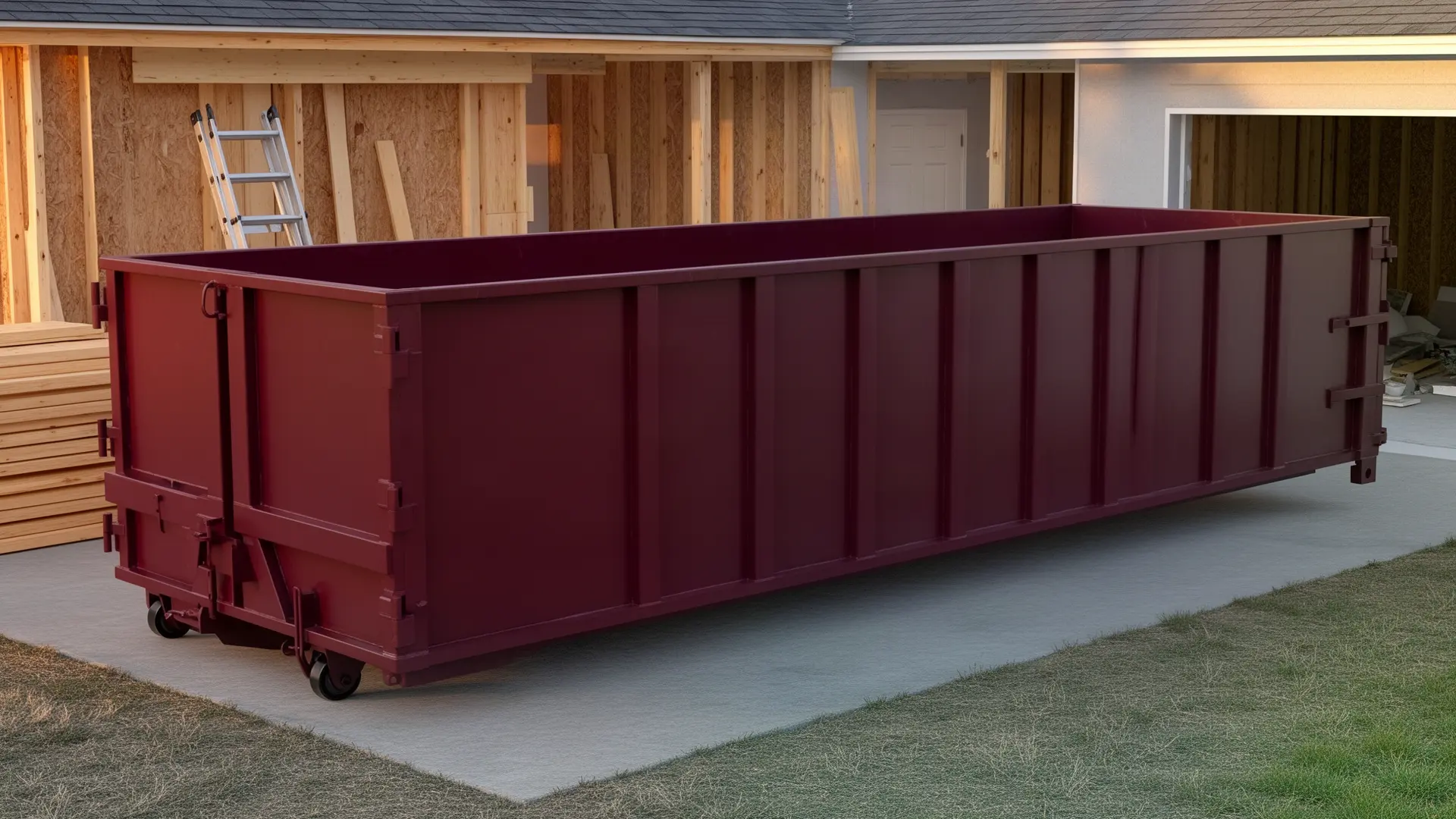 Roll-off dumpster from Solid Ground Roll-Off Rentals LLC in Layton, UT